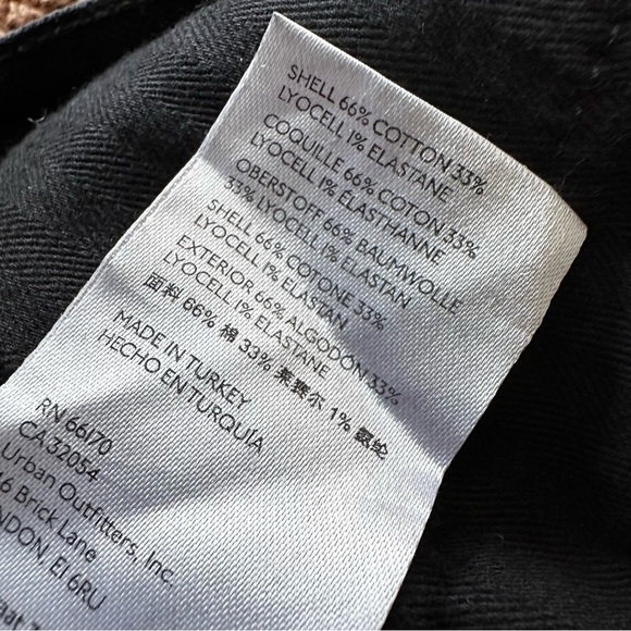 Free People | We the Free Black Ripped Distressed Boyfriend Jeans Size 26 - Picture 10 of 11